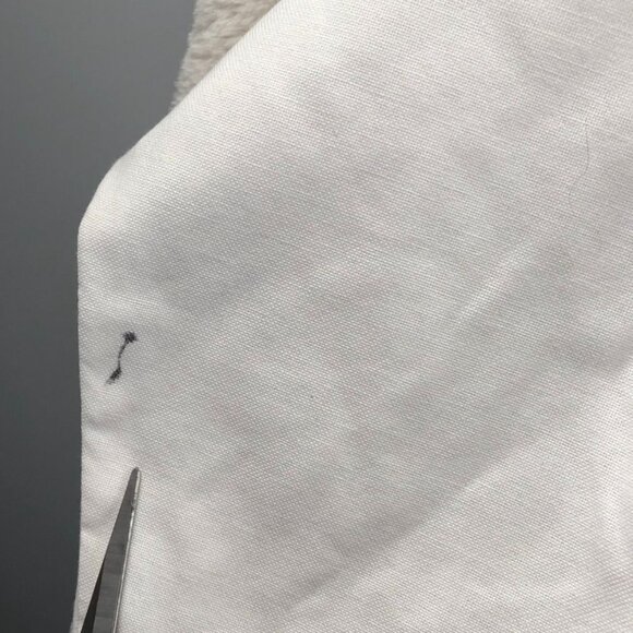 Dickies Mens Work Dress Shirt Size 18-18.5 Neck White Long Sleeve Button-Down - Picture 4 of 12